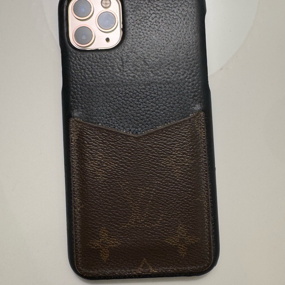 Louis Vuitton Black and Brown Phone Case